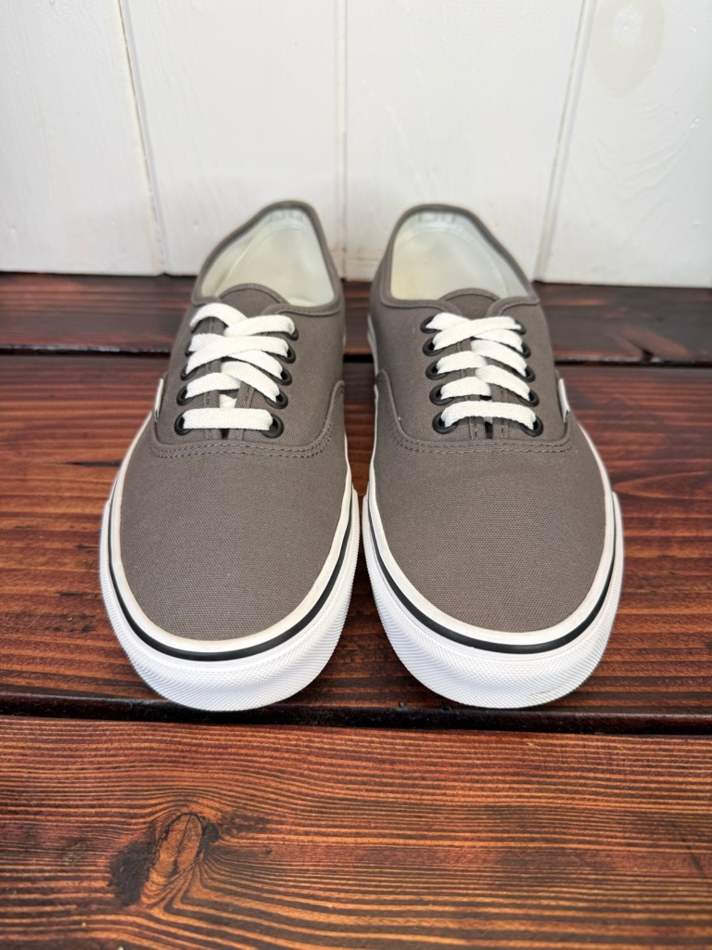 Vans Authentic Sneakers Women’s Size 10 Gray Canvas